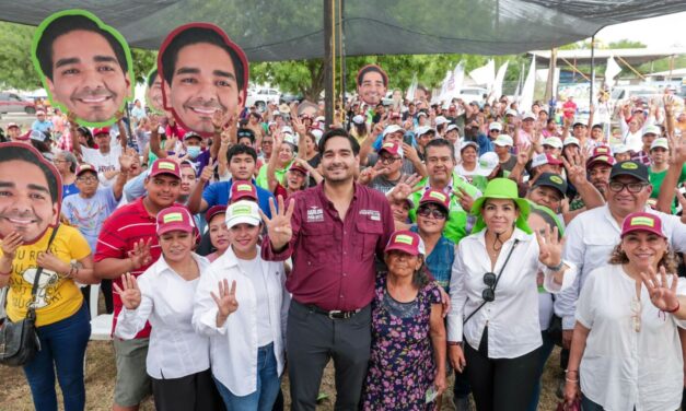 Carlos Peña Ortiz fortalece vínculos con cientos de personas, durante su segundo día de campaña