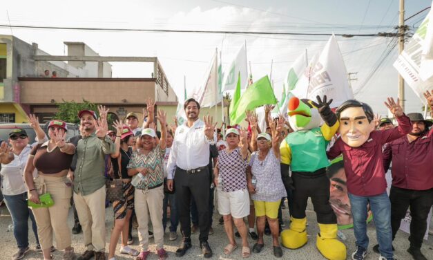 CARLOS PEÑA ORTIZ, SE COMPROMETE A SEGUIR TRANSFORMANDO REYNOSA