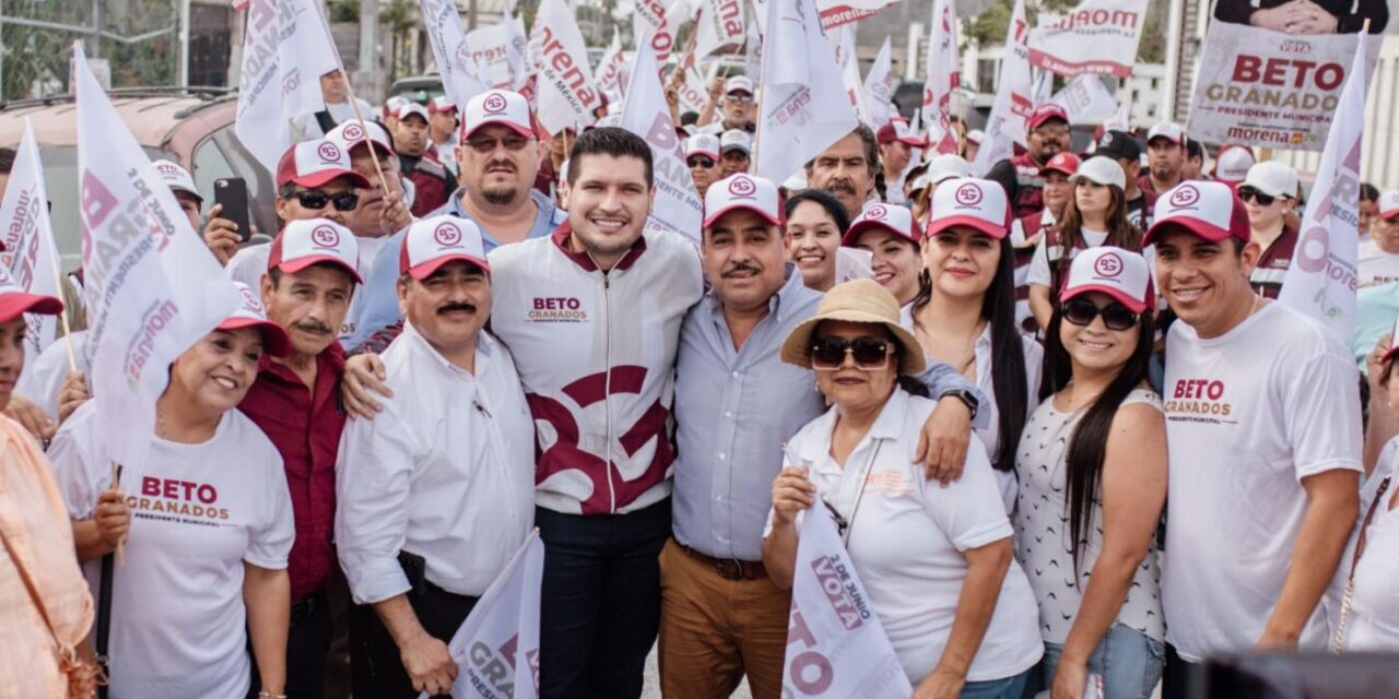 BETO GRANADOS: CONSTRUYAMOS JUNTOS EL SEGUNDO PISO DE LA 4T ESTE 2 DE JUNIO