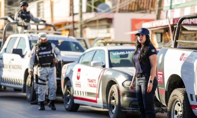 TRABAJA EN EQUIPO LA DIRECCIÓN DE TRANSITO Y VIALIDAD CON LAS FUERZAS FEDERALES PARA SALVAGUARDAR LA INTEGRIDAD DE LOS CIUDADANOS