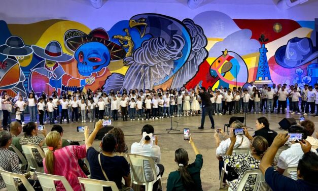 EL CONCIERTO DEL PRIMER CORO MONUMENTAL DE REYNOSA FUE TODO UN ÉXITO