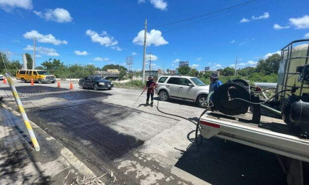 Rehabilita Gobierno de Carlos Peña Ortiz lateral del canal Rodhe con más de 6.4 MDP