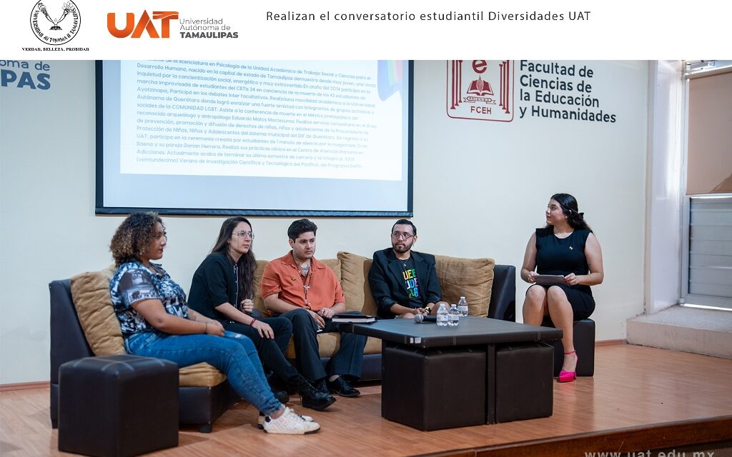 Realizan el conversatorio estudiantil Diversidades UAT