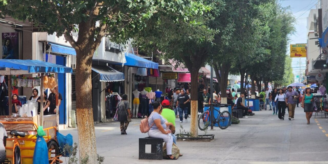 AUMENTA LA AFLUENCIA DE FAMILIAS EN LA PEATONAL DE REYNOSA