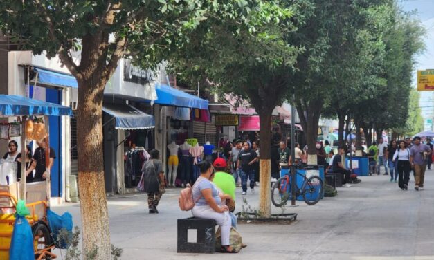 AUMENTA LA AFLUENCIA DE FAMILIAS EN LA PEATONAL DE REYNOSA