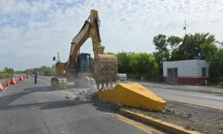 Brinda Gobierno de Carlos Peña Ortiz seguridad vial en el kilómetro 26 hacia San Fernando
