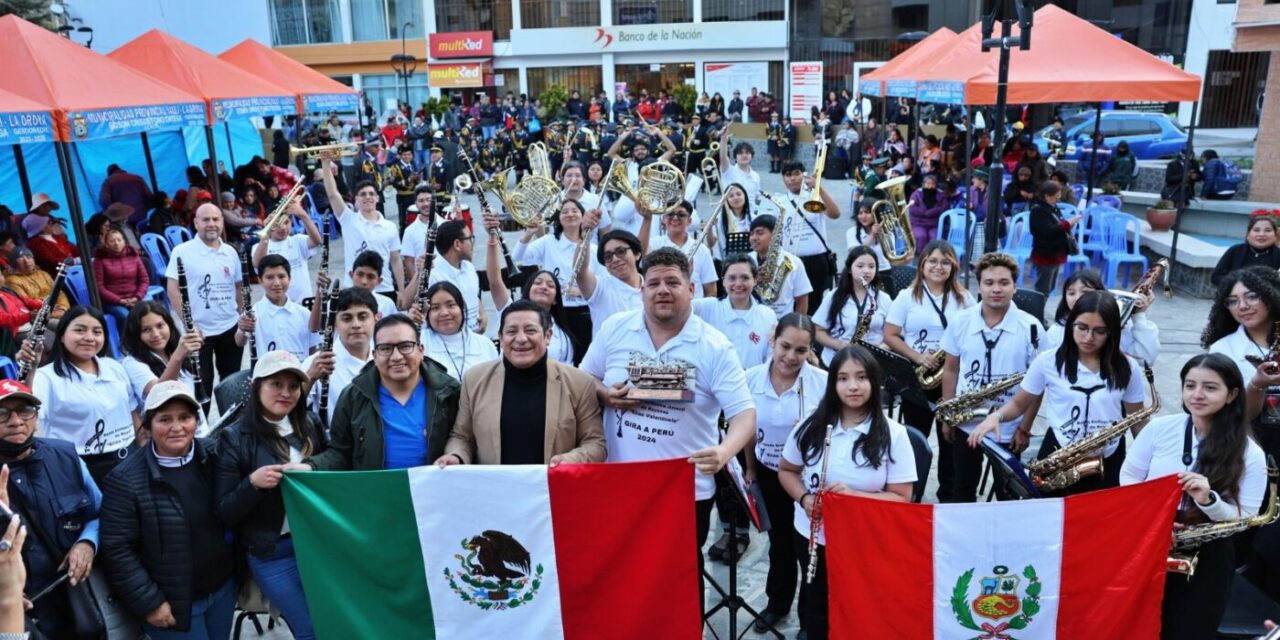 Participa la Banda Sinfónica Municipal Elías Valenzuela del IRCA en festival intercultural en el país sudamericano