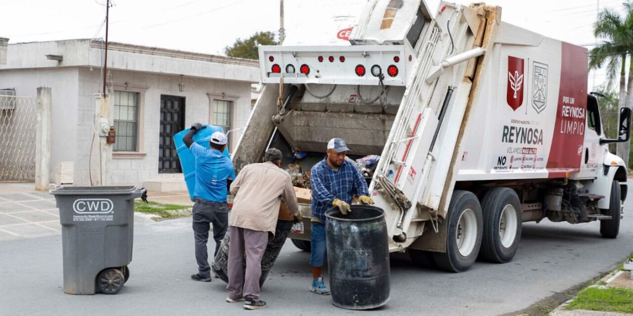 Mejora recolección del Municipio la participación de usuarios por un Reynosa más limpio