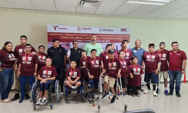 Paratletas reynosenses representarán a Tamaulipas en Tenis de Mesa