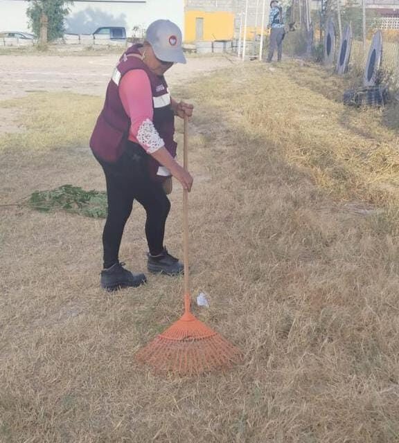Sanearon cuadrillas del Gobierno de Reynosa COBAT 17