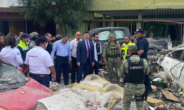 Ofrece Presidente Carlos Peña Ortiz protección y albergue a familias afectadas por explosión