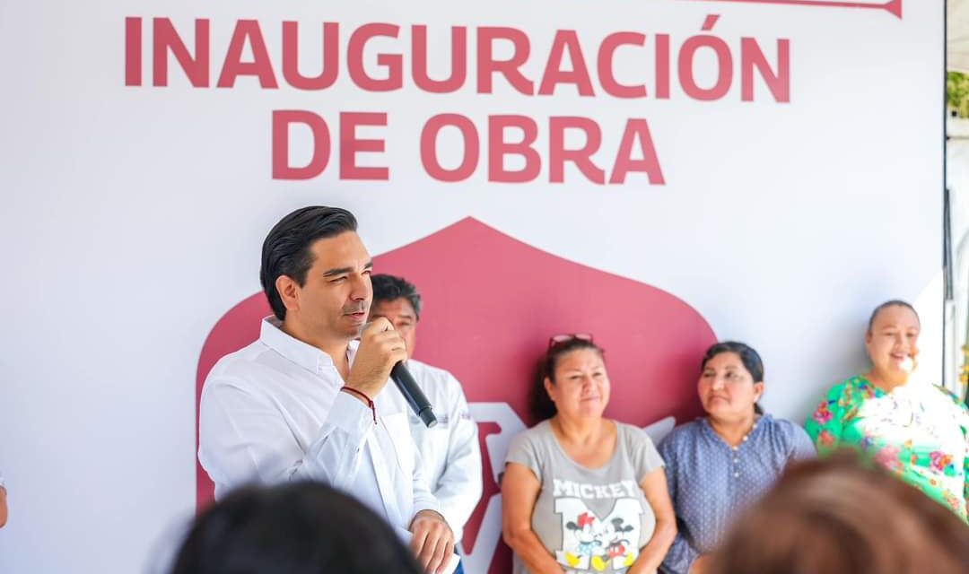 EL GOBIERNO DE REYNOSA INAUGURA PAVIMENTACIÓN EN LA COLONIA LAS MITRAS