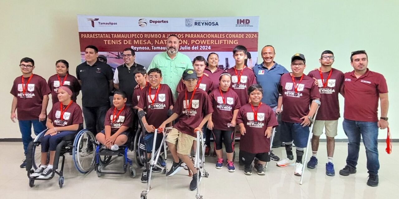 GANAN REYNOSENSES HISTÓRICAS MEDALLAS EN LOS JUEGOS PARANACIONALES