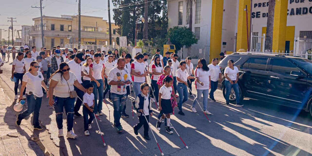 CONMEMORAN EL DÍA INTERNACIONAL DEL BASTÓN BLANCO