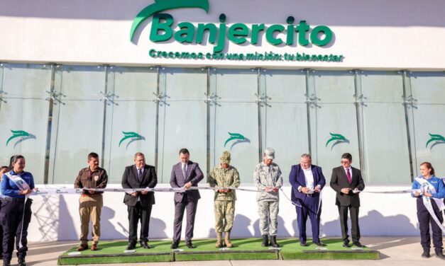 INAUGURAN EN REYNOSA EL MODULO FRONTERIZO DE BANEJERCITO