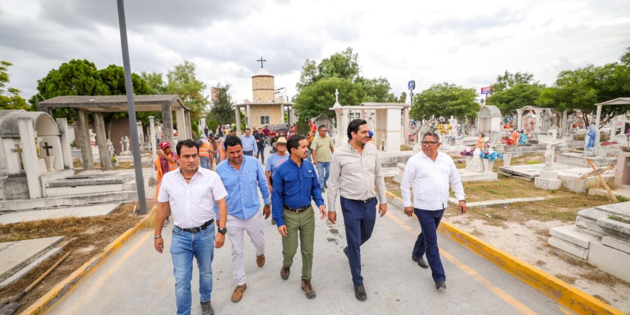 EL GOBIERNO DE REYNOSA TRABAJA PARA QUE LOS PANTEONES ESTÉN SANEADOS PARA EL DÍA DE MUERTOS