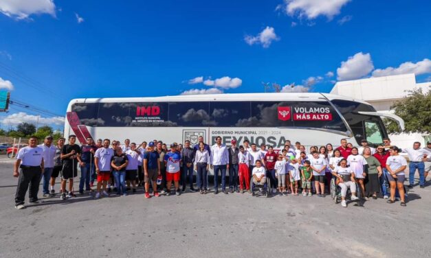 ENTREGAN AUTOBÚS NUEVO PARA EL TRASLADO DE LOS DEPORTISTAS REYNOSENSES