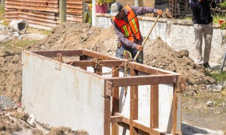 REHABILITA EL GOBIERNO DE REYNOSA DRENAJE EN LA COLONIA LA PRESA