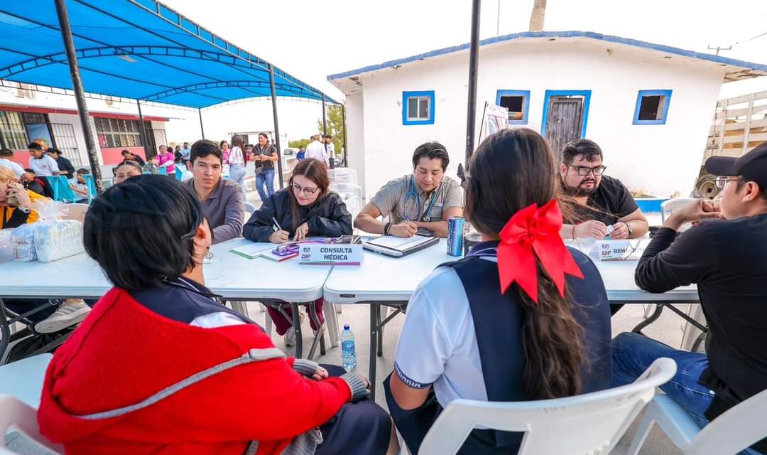 EL GOBIERNO DE REYNOSA LLEVA A LA CAVAZOS EN PROGRAMA “DIF EN TU COLONIA”