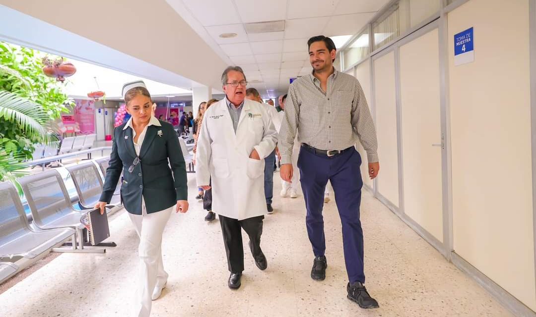 INAUGURA EL GOBIERNO DE REYNOSA OBRAS EN EL HOSPITAL GENERA