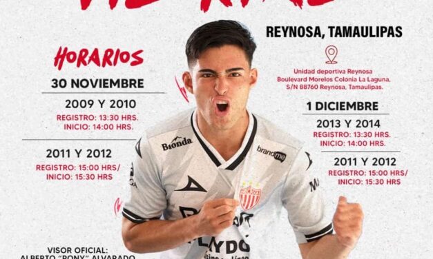 REALIZARÁ VISORÍAS EL NECAXA EN REYNOSA