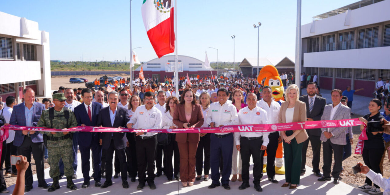 INAUGURAN LA PREPA UAT NUEVO LAREDO