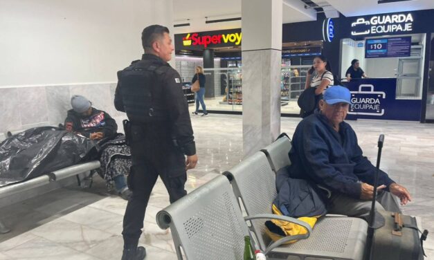 GUARDIA ESTATAL DE GÉNERO APLICA OPERATIVO RUTA SEGURA EN LA CENTRAL DE AUTOBUSES DE MATAMOROS