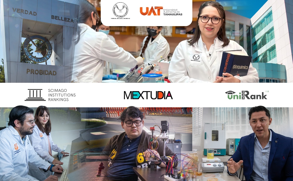 AVANZA LA UAT EN EL RANKING DE UNIVERSIDADES EN MÉXICO