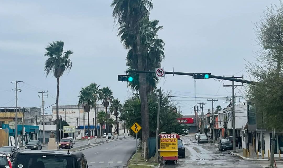 MODIFICÓ TRÁNSITO Y VIALIDAD CIRCULACIÓN EN CRUCERO DE REYNOSA