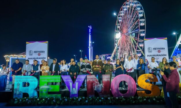 INAUGURÓ CARLOS PEÑA ORTIZ LA EXPO REYNOSA 2025 CON MÁS DE 8 MIL ASISTENTES