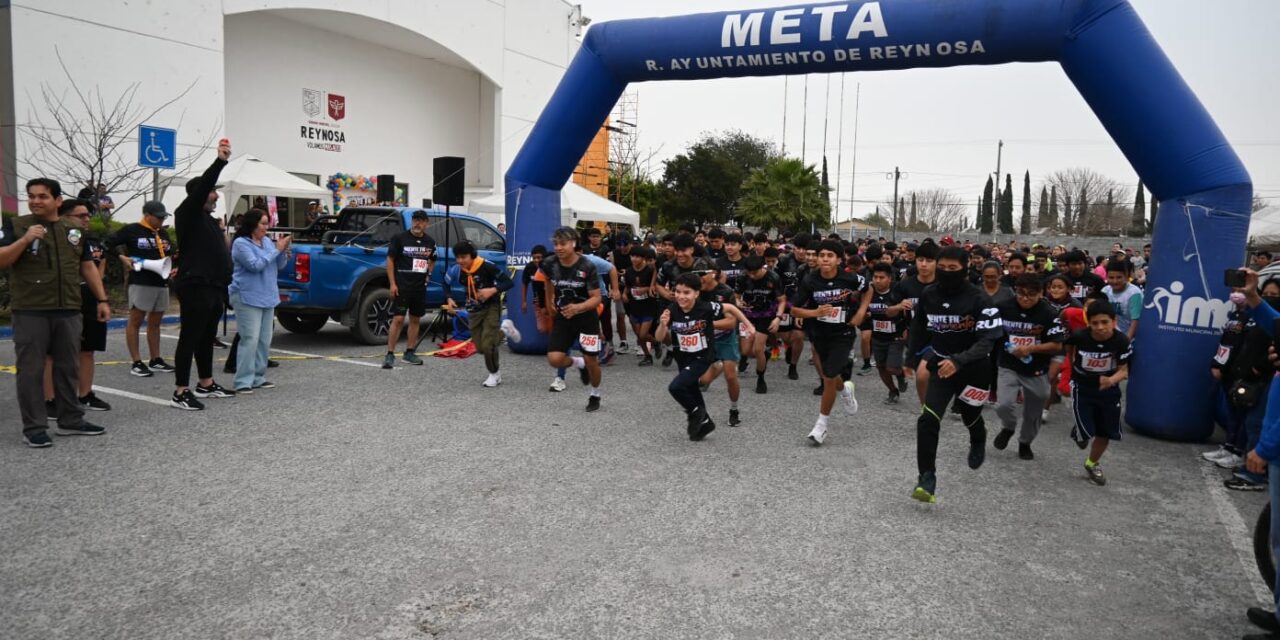 APOYA GOBIERNO DE REYNOSA CARRERA “5K MENTE EN MOVIMIENTO”