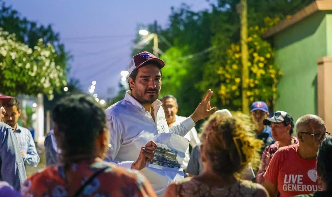 EL GOBIERNO DE REYNOSA LLEVA APOYOS A LAS FAMILIAS DE “LA ESCONDIDA”