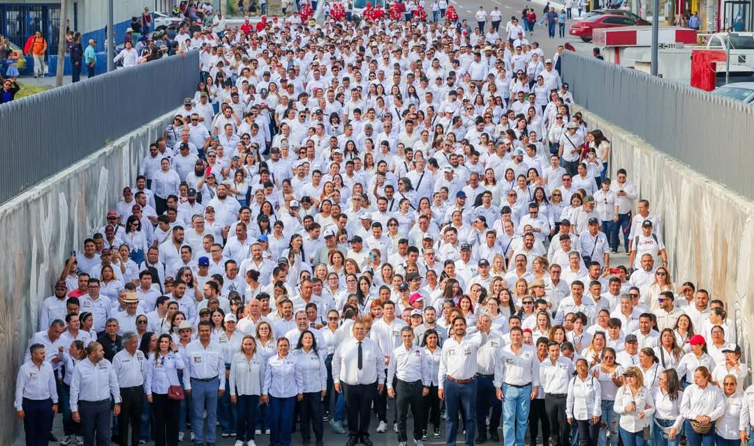 EL GOBIERNO DE REYNOSA CONMEMORA EL DÍA DEL TRABAJO CON MÁS DE 20 MIL OBREROS