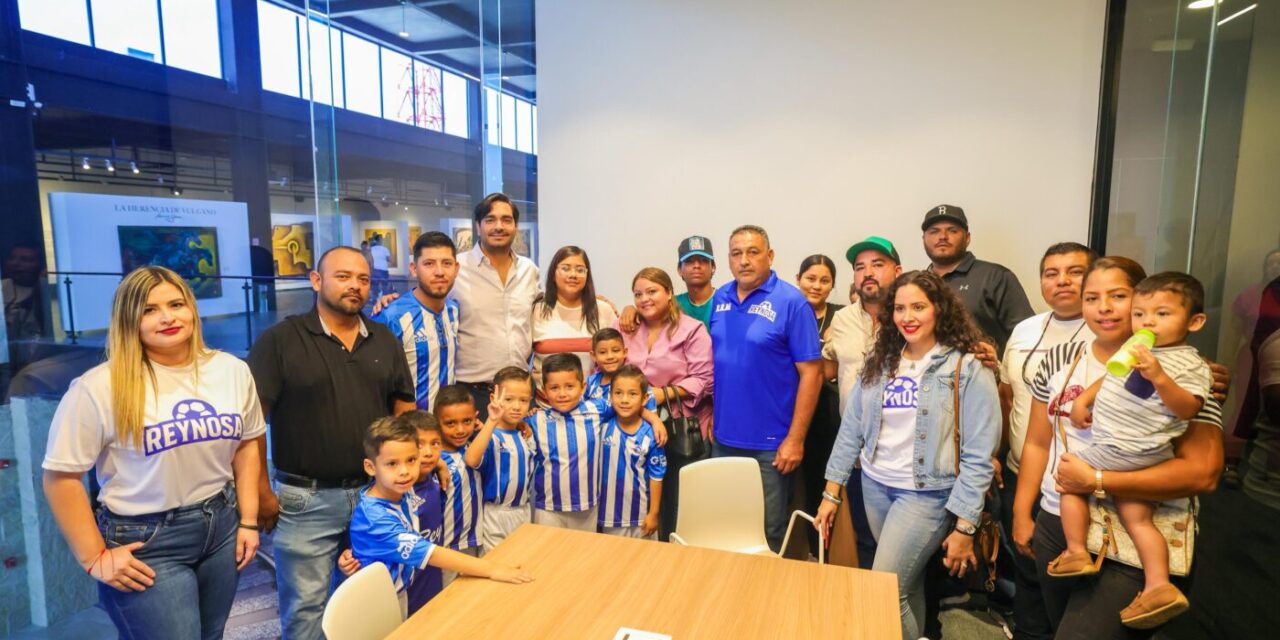 FUTBOLISTAS REYNOSENSES LISTOS PARA CAMPEONATO NACIONAL CON APOYO DEL GOBIERNO MUNICIPAL