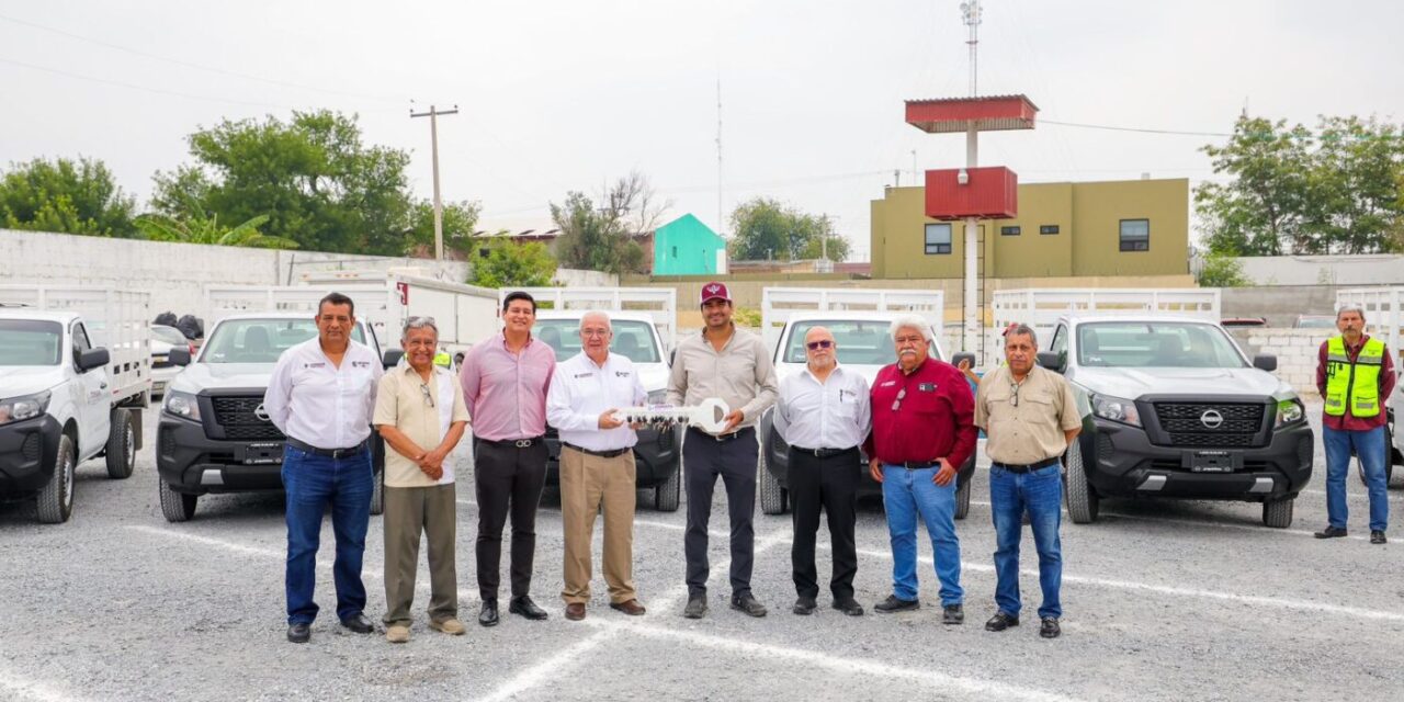 ENTREGA EL GOBIERNO DE REYNOSA 10 UNIDADES MÓVILES A COMAPA