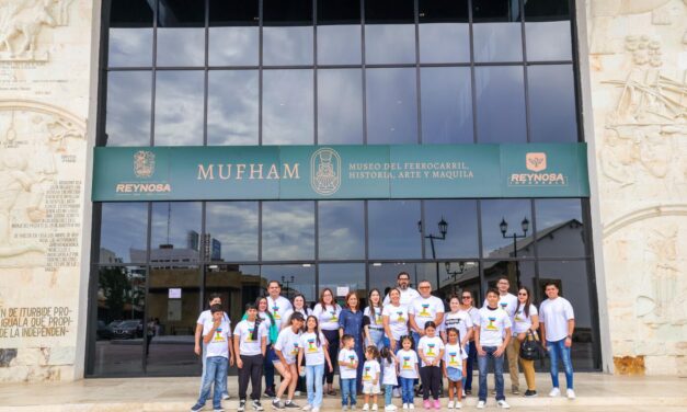 VISITARON INTEGRANTES DEL COLEGIO DE ARQUITECTOS, EN FAMILIA, EL MUFHAM DE REYNOSA