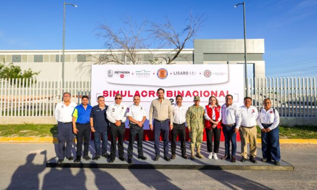 SIMULACRO BINACIONAL DINAPREQ 2025 CONCLUYE CON ÉXITO EN REYNOSA