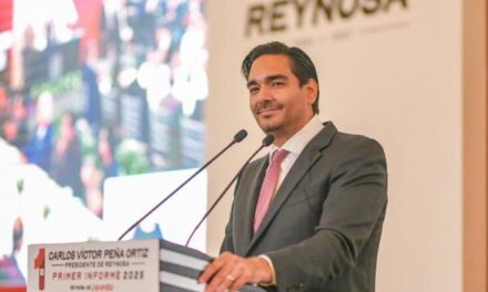 CARLOS PEÑA ORTIZ RINDE SU PRIMER INFORME DEL GOBIERNO DE REYNOSA