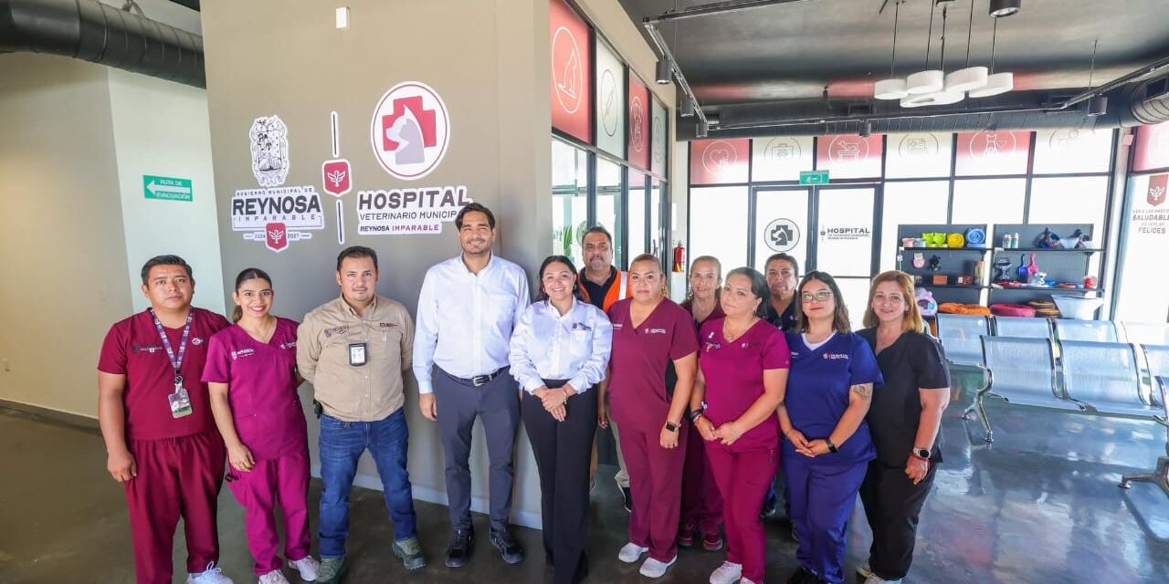 EL GOBIERNO DE REYNOSA IMPULSA LA EMPATÍA Y EL CUIDADO ANIMAL CON EL HOSPITAL VETERINARIO MUNICIPAL