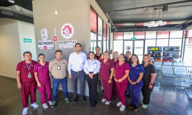 EL GOBIERNO DE REYNOSA IMPULSA LA EMPATÍA Y EL CUIDADO ANIMAL CON EL HOSPITAL VETERINARIO MUNICIPAL
