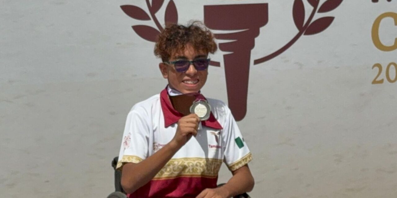 REYNOSENSE CONQUISTA MEDALLA DE PLATA EN LA PARAOLIMPIADA NACIONAL CONADE