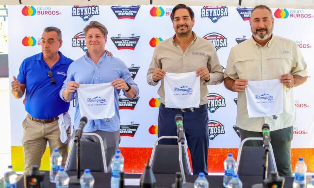 CARLOS PEÑA ORTIZ PRESENTA CARTELERA DE BEISBOL PROFESIONAL CON LOS VENADOS DE MAZATLÁN EN REYNOSA