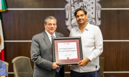 REYNOSA RINDE HOMENAJE A JOSÉ SULAIMÁN CHAGNÓN: LEGADO Y EMOCIÓN EN MANOS DE SU HIJO MAURICIO SULAIMÁN