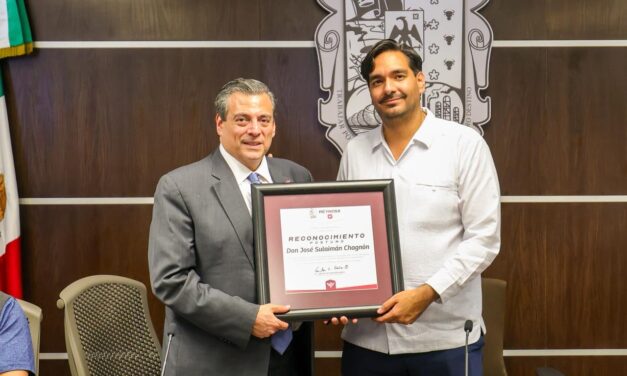REYNOSA RINDE HOMENAJE A JOSÉ SULAIMÁN CHAGNÓN: LEGADO Y EMOCIÓN EN MANOS DE SU HIJO MAURICIO SULAIMÁN