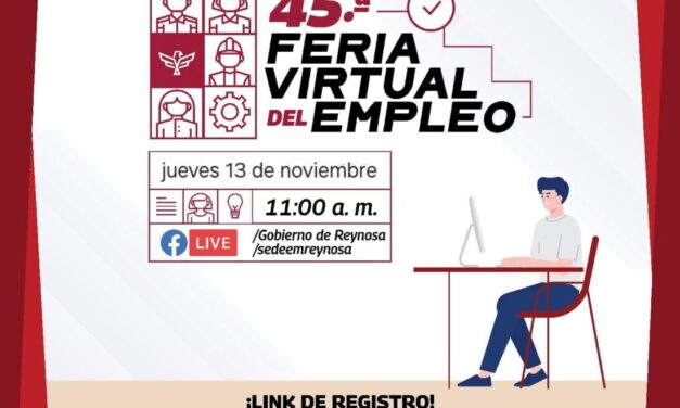 FERIA VIRTUAL OFRECERÁ MÁS DE MIL OPORTUNIDADES LABORALES