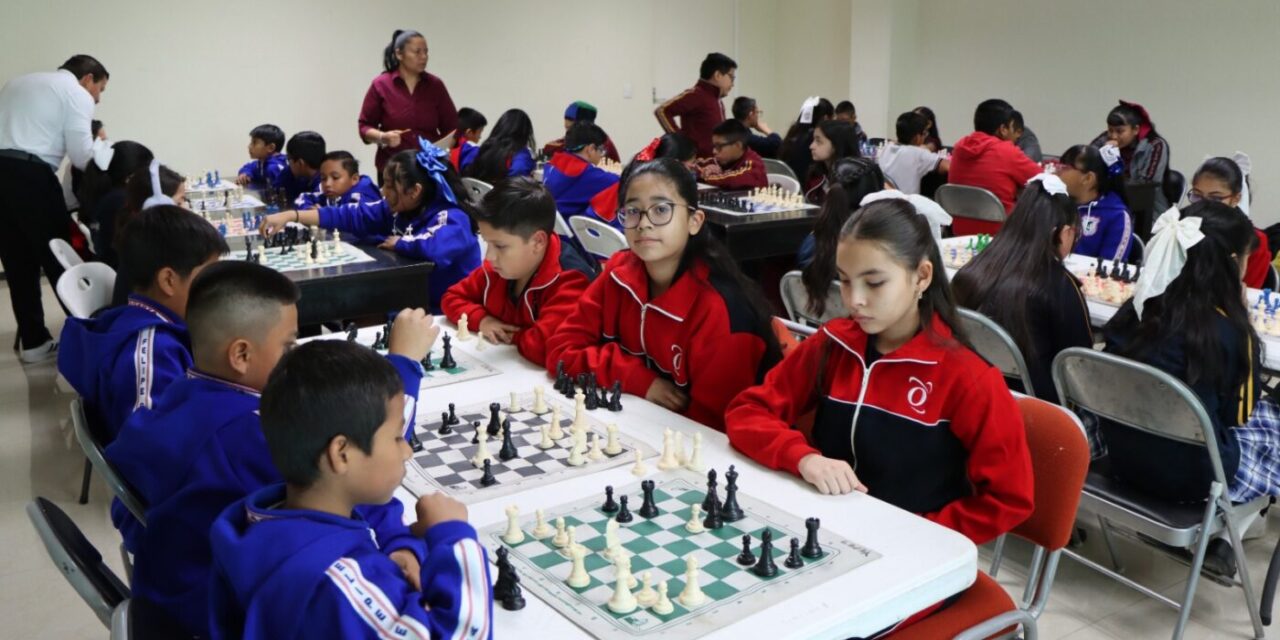 EL GOBIERNO DE REYNOSA IMPULSA A SUS JÓVENES TALENTOS CON CONCURSO ESCOLAR DE AJEDREZ
