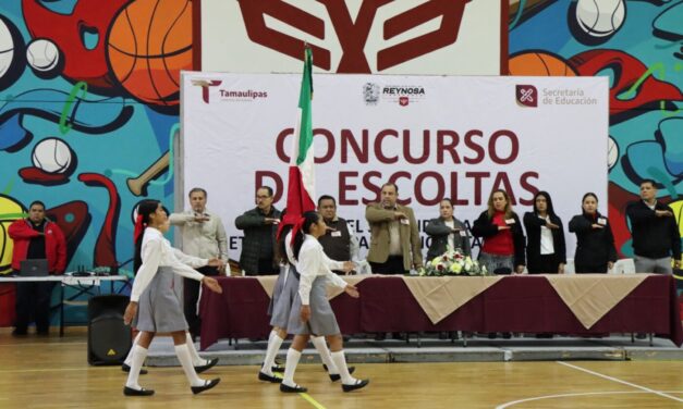 IMPULSA EL GOBIERNO DE REYNOSA EL CIVISMO ENTRE LOS ESTUDIANTES REYNOSENSES