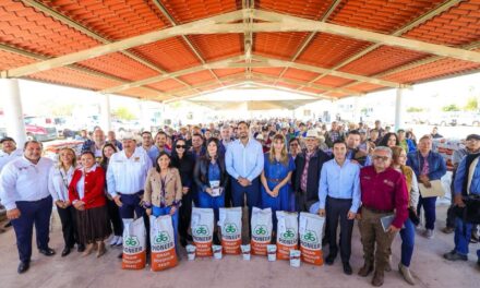 GOBIERNO DE REYNOSA ENTREGA SEMILLA DE SORGO A PRODUCTORES DE MÁS DE 35 EJIDOS