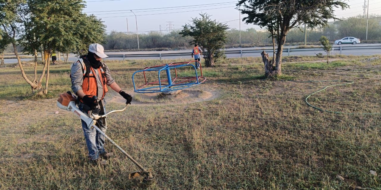 REALIZA GOBIERNO DE REYNOSA JORNADA MATUTINA DE LIMPIEZA EN DIVERSOS SECTORES DE LA CIUDAD
