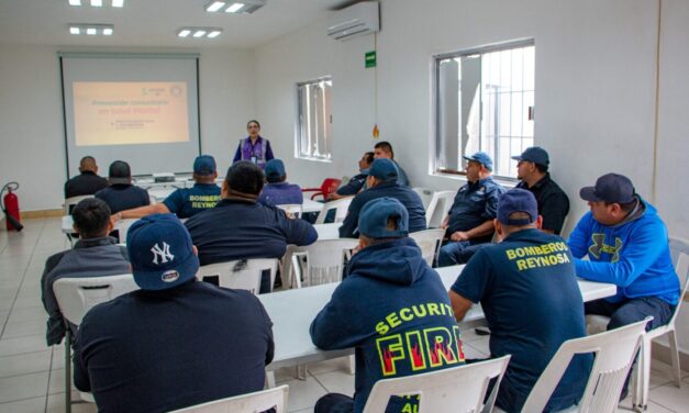FOMENTA EL GOBIERNO DE REYNOSA EL BIENESTAR EMOCIONAL DE ELEMENTOS DE PROTECCIÓN CIVIL Y BOMBEROS